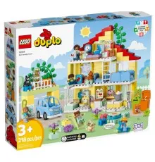 Конструктор LEGO DUPLO Сімейний будинок 3 в 1 218 деталей (10994)