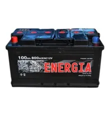 Аккумулятор автомобильный ENERGIA 100Ah (+/-) (800EN) (22393)