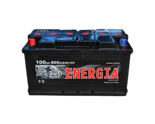 Акумулятор автомобільний ENERGIA 100Ah (+/-) (800EN) (22393)