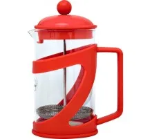 Френч-прес Con Brio Пластик 800 мл Червоний (CB-5480-red)