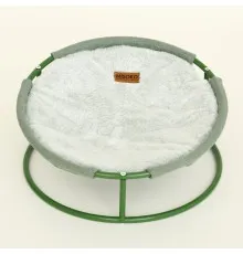 Лежак для тварин MISOKO&CO Pet bed round plush 45x45x22 см light green (HOOP31837)