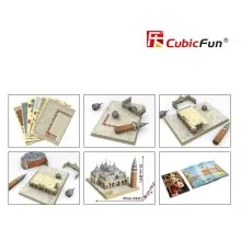 Пазл Cubic Fun Трехмерная головоломка-конструктор National Geographic Площадь Святого Марка (DS0980h)