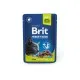 Влажный корм для кошек Brit Premium с ягненком для стерилизованных 100 г (8595602548446)