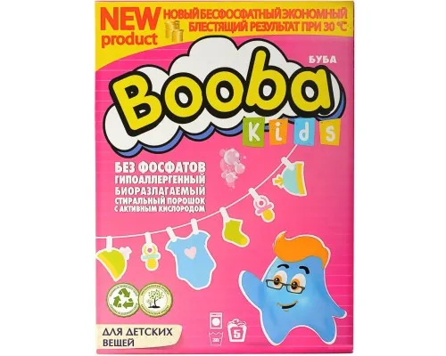 Пральний порошок Booba Дитячий 350 г (4820187580081)