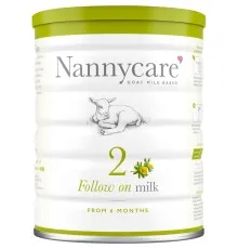 Детская смесь Nannycare 2 на основе козьего молока для кормления с 6 до 12 месяцев 900 г (1029031)