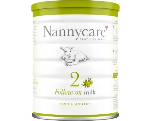 Дитяча суміш Nannycare 2 на основі козиного молока для годування з 6 до 12 місяців 900 г (1029031)