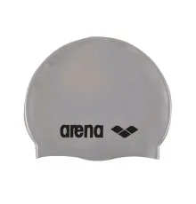 Шапка для плавання Arena Classic Silicone 91662-051 сріблястий Уні OSFM (3468333887403)