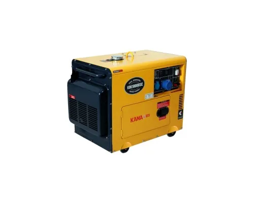 Генератор KAMA KDK10000SC, дизель, 7.5kW, 9,4KVA, 230V, 30л (KDK10000SC)