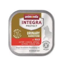 Влажный корм для кошек Animonda Integra Protect Urinary Struvit при мочекаменной болезни блюдо с телятиной (4017721866118)