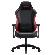 Кресло игровое Anda Seat Luna Color PVC Size L Black/Red (AD18-48-BR-PV)