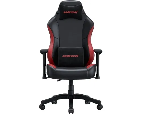 Кресло игровое Anda Seat Luna Color PVC Size L Black/Red (AD18-48-BR-PV)