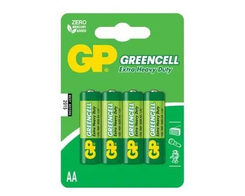 Батарейка Gp AA R6 сольова * 4 (15G-U4 / 4891199000133)