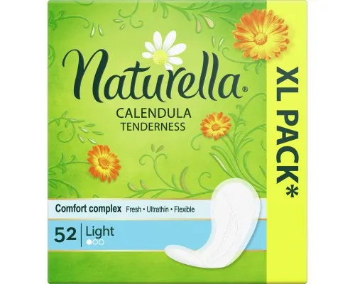 Ежедневные прокладки Naturella Calendula Tenderness Light 52 шт. (8001090603845)