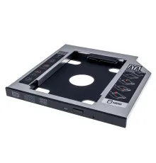 Фрейм-переходник Grand-X HDD 2,5'' SATA2/SATA3 Slim 9,5mm (HDC-24С)