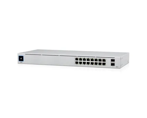 Комутатор мережевий Ubiquiti USW-16-POE