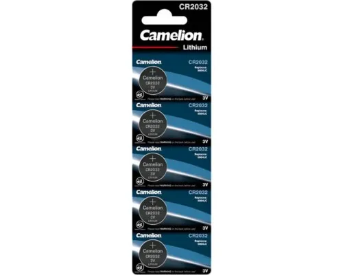 Батарейка CR 2032 Lithium * 5 Camelion (CR2032-BP5)
