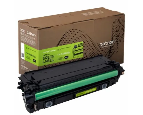 Картридж Patron HP 508A (CF360A) Green Label, Black (PN-508AKGL)