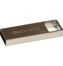 USB флеш накопичувач Mibrand 16GB Shark Silver USB 2.0 (MI2.0/SH16U4S)