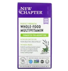 Мультивітамін New Chapter Мультивітаміни для Вагітних, Perfect Prenatal, 96 таблеток (NCR-00316)
