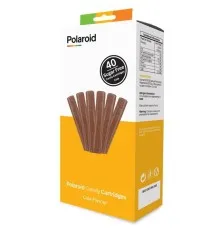 Стержень для 3D-ручки Polaroid Candy pen, круги, коричневый (40 шт) (PL-2510-00)