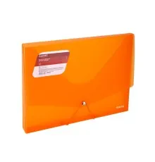 Папка на резинках Axent A4 800 мкм Transparent orange (1502-25-A)