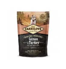 Сухий корм для собак Carnilove Puppy Large Breed Salmon and Turkey 1.5 кг (8595602508853)