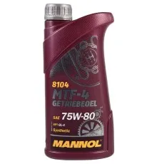 Трансмиссионное масло Mannol MTF-4 GETRIEBEOEL 1л 75W-80 (MN8104-1)