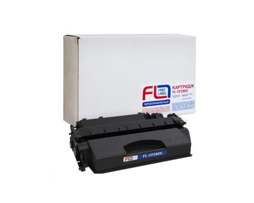 Картридж FREE Label HP 80X (CF280X) (FL-CF280X)