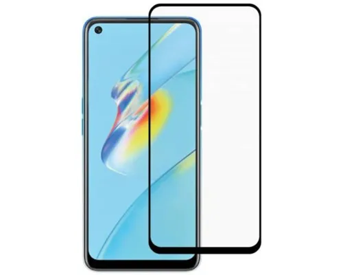 Скло захисне Drobak OPPO A76 Black Frame A+ (505040)