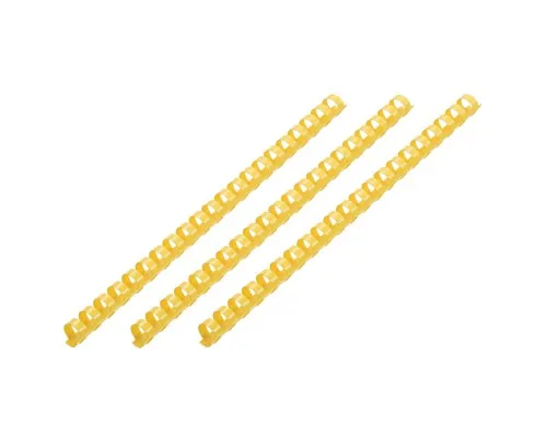 Пружина для палітурки 2E пл. 12мм (100 шт.) жовті (2E-PL12-100YL)