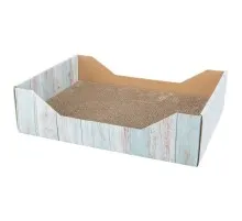 Дряпка (кігтеточка) для котів Trixie картонна з м'ятою 45×12×33 см (4011905480138)