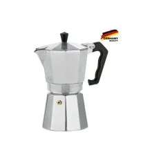 Гейзерная кофеварка Kela Italia 150 мл 3 Cap Silver (10590)
