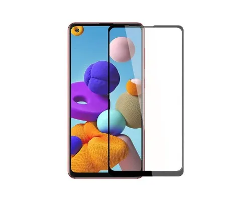 Скло захисне PowerPlant Full screen Samsung Galaxy A21s 2020 (A217F) (GL608706)