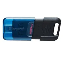 USB флеш накопичувач Kingston 256 GB DataTraveler 80 M USB-C 3.2 (DT80M/256GB)
