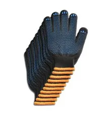 Защитные перчатки Stark Black 5 нитей 10 шт (510551101.10)