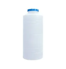 Емкость для воды Пласт Бак вертикальная пищевая 500 л узкая белая (817)