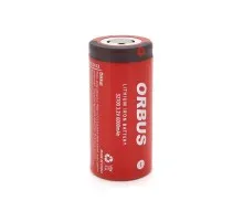 Аккумулятор 32700 LiFEPO4, 6000mAh, 3.2V, RED/GREY Orbus (ORB32700-48G)