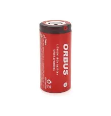 Акумулятор 32700 LiFEPO4, 6000mAh, 3.2V, RED/GREY Orbus (ORB32700-48G)