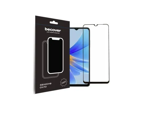 Скло захисне BeCover Oppo A17/A17k 4G Black (709774)