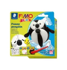 Набір для творчості Fimo Kids Пінгвінчик 2 кольори х 42 г (4007817078709)