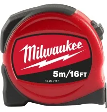 Рулетка Milwaukee SLIMLINE S5-16/25, 5 м/16" (48227717)