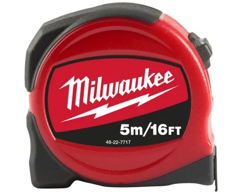 Рулетка Milwaukee SLIMLINE S5-16/25, 5 м/16 (48227717)