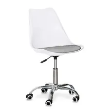 Офисное кресло Evo-kids Capri White / Grey (H-231 W/G)