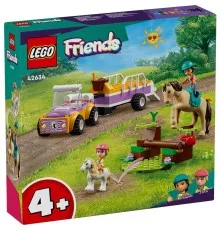 Конструктор LEGO Friends Прицеп для лошади и пони 105 деталей (42634)