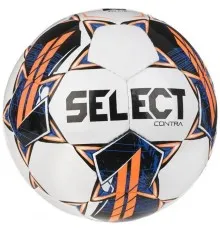 М'яч футбольний Select Contra v23 біло-помаранчевий Уні 4 (5703543317189)