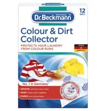 Серветки для прання Dr. Beckmann Пастка для кольору та бруду 12 шт. (4008455413211)