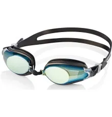 Очки для плавания Aqua Speed Champion New 038-07 чорний, дзеркальний OSFM (5908217635297)