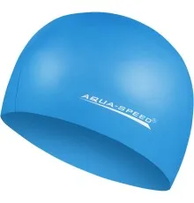 Шапка для плавания Aqua Speed Mega 100-23 блакитний Уні OSFM (5908217635532)