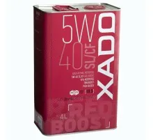 Моторна олива Xado Atomic Oil 5W-40 SL/CF RED BOOST 4л (XA 26206)