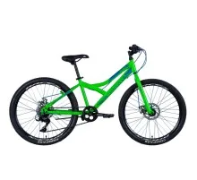 Велосипед Discovery Flint DD 24" 13" St 2024 Зелений (OPS-DIS-24-345)